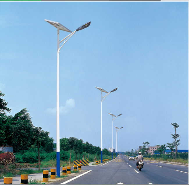 Integrated solar street light assembly process