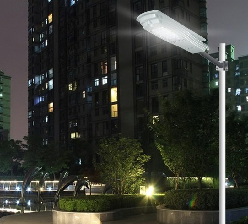 integrated solar power led street lights