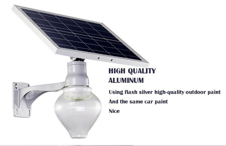 Integrated Solar Garden Lights