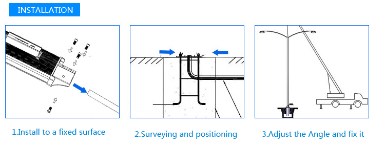 Intelligent Solar LED Street Lights