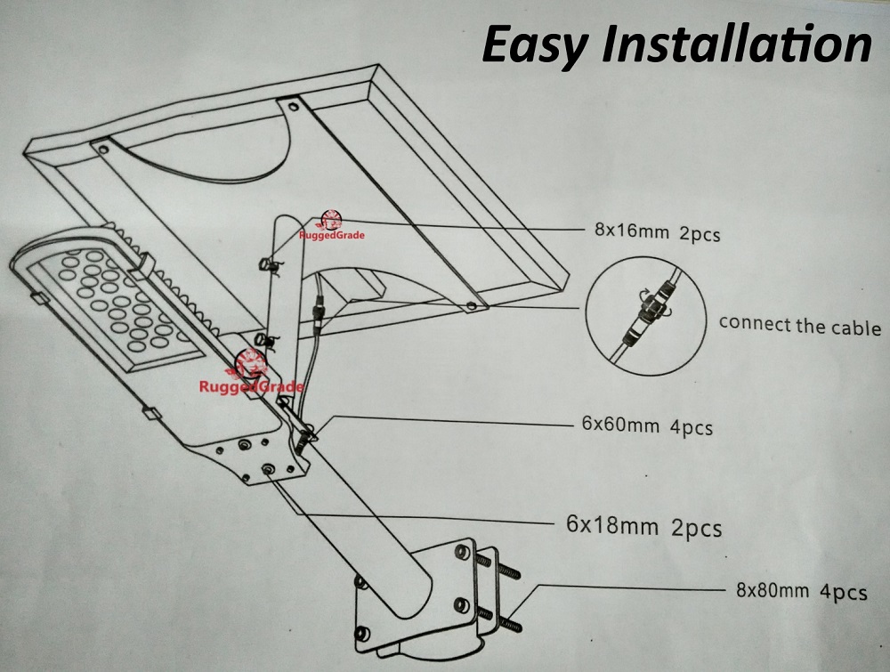 Intelligent Solar LED Street Lights