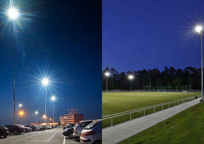LED High Mast Floodlighting