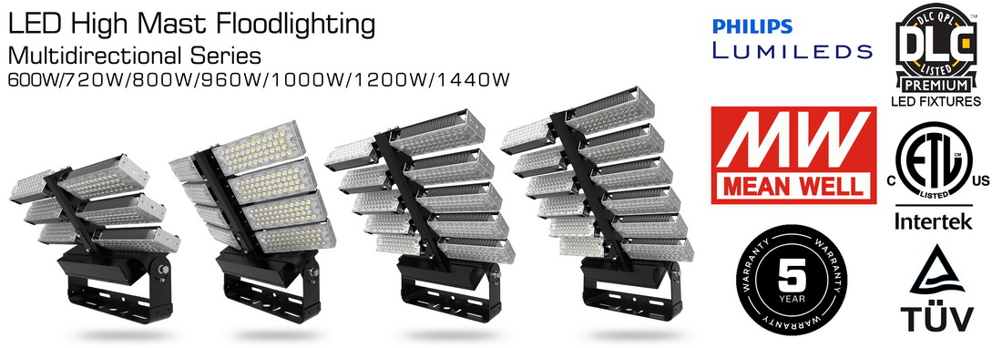 LED High Mast Floodlighting