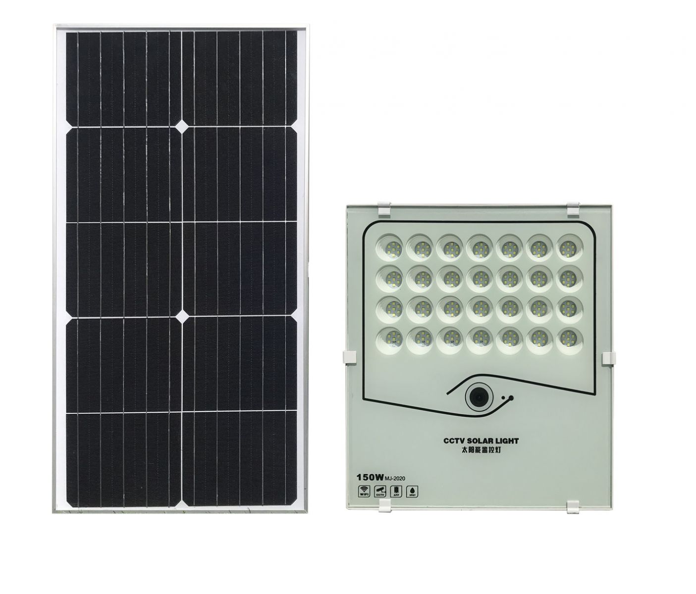 CCTV Solar LED Flood light 150w