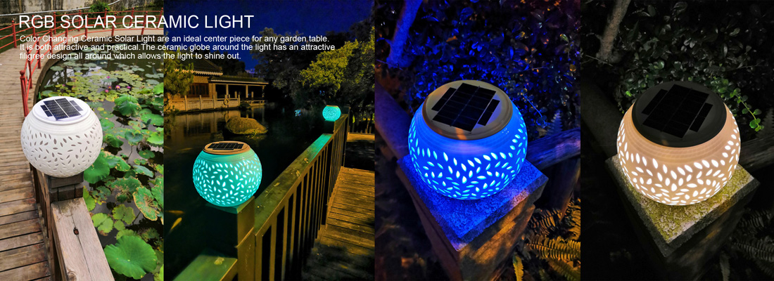 Solar Ceramic Light