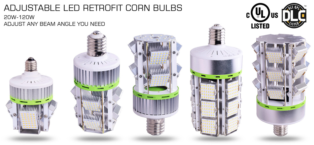 Adjustable LED Corn Bulbs