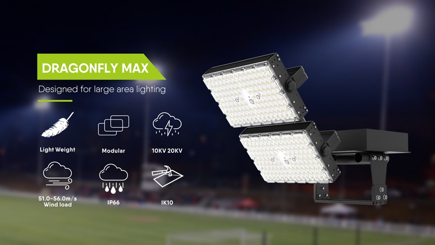 480W LED High Mast Lights Dragon-Max Series