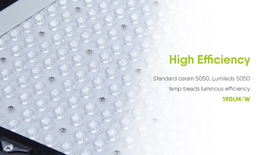 High Lumens Efficiency