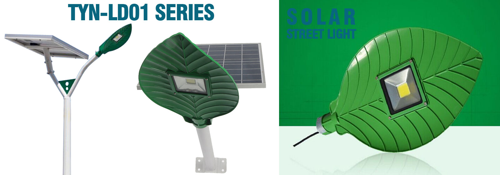 Solar Street Lights TYN-LD01 (Leaves Shape)