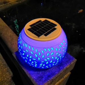 5W Ceramic Solar Outdoor Lights