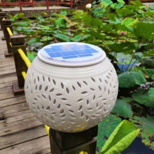 5W Ceramic Solar Outdoor Lights