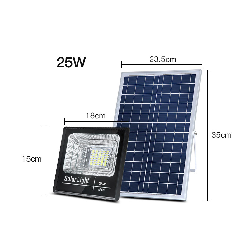 25w solar on sale flood light