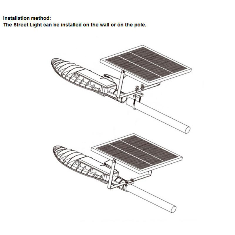 Solar Street Light installation method